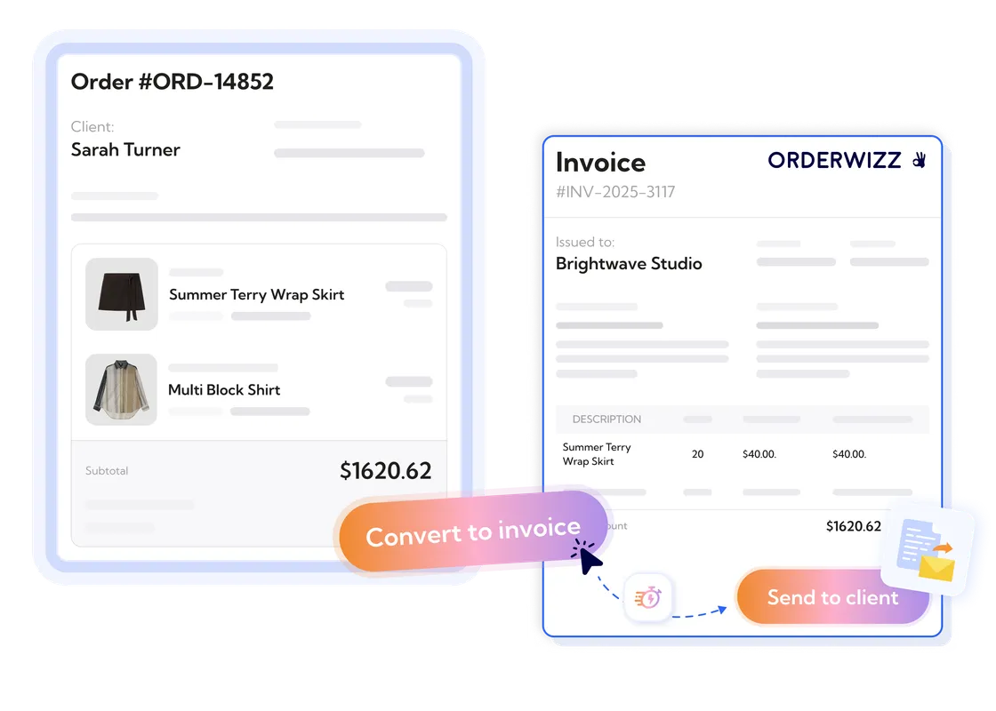 Invoicing time saver